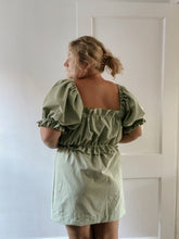 Load image into Gallery viewer, the mossy green augustine blouse + skirt set