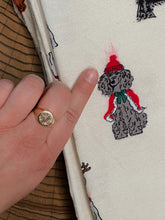 Load image into Gallery viewer, the snow pups bandana + scrunchie set