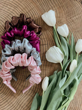 Load image into Gallery viewer, the satin scrunchie crown
