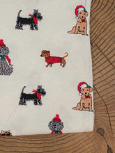 Load image into Gallery viewer, the snow pups bandana + scrunchie set
